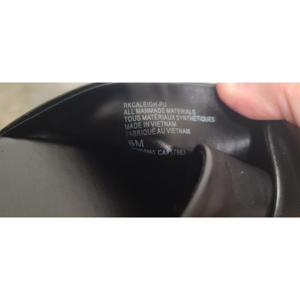 Nordstrom Rack Womens Black Caleigh Crossover Sandal Size 6 NWT - Picture 3 of 4
